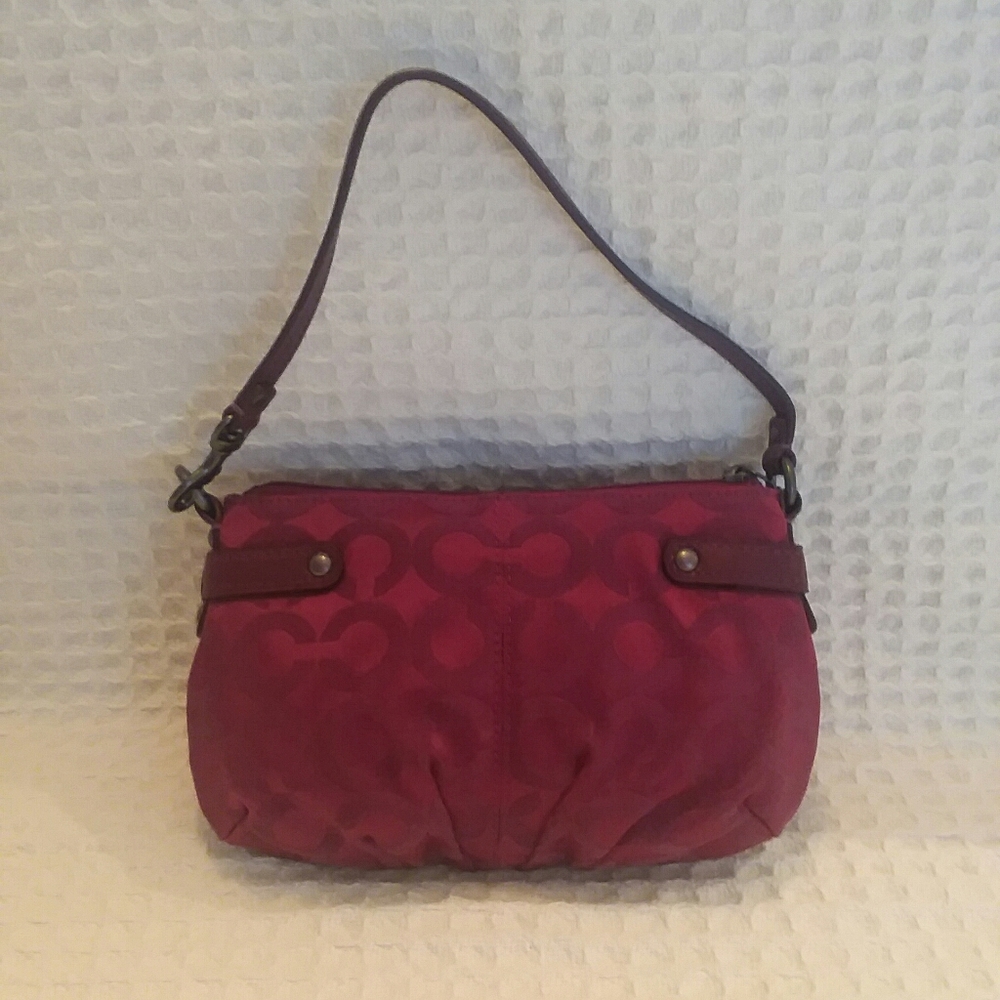 Coach Signature Collection Wristlet/Mini Bag - Picture 3 of 8